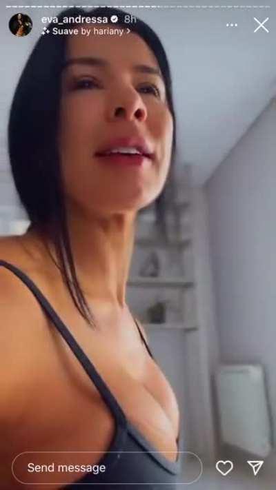 Her dog is the best friend we all never knew we needed... that little pupper tried so hard to pull down her top so we could see those big round beautiful titties! Got that top down a little ways for sure... that’s a good boy! A for effort doggie! :D