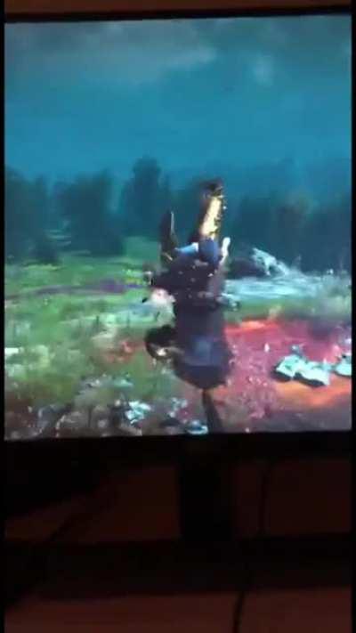 When slow motion goes too far.