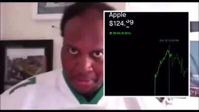 People who stayed in during the AAPL event