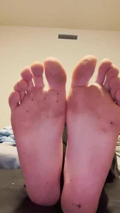 My dirty soles you all been waiting for 🦶👅