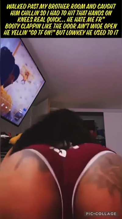 Teasing him is so fun 👅