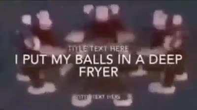 deep fried crispy balls