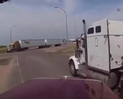 When irony happens while listening to Highway to Hell by AC/DC