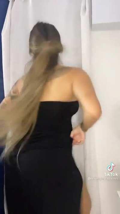 Look closely lol she thick.