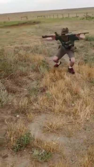 When I give my new Scav-pet an ak and signs for him to clear black pawn rooms