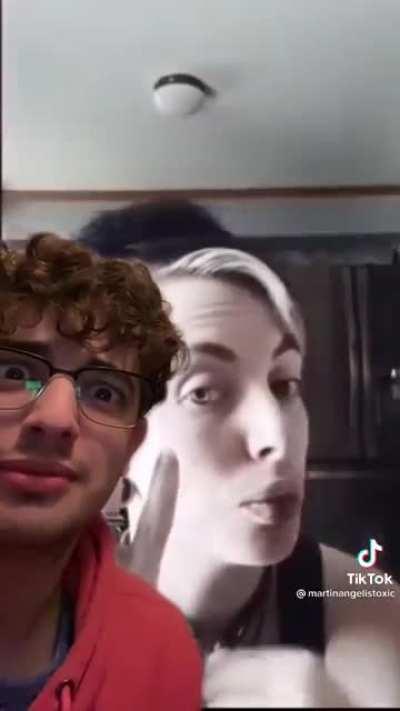 Woman takes random tiktok WAY too personally