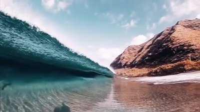 Absolutely stunning crystal clear water in Hawaii
