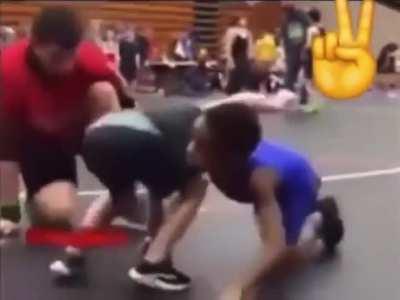 Why lil nigga have to do him like that 😭