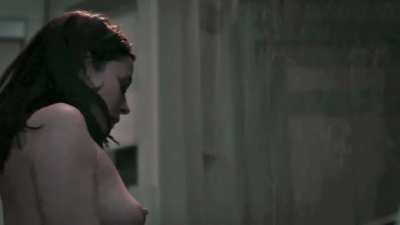 Louisa Krause and Anna Friel Lesbian Scene in Series The Girlfriend Experience (2017)