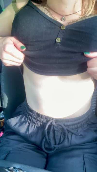 Decided To Do A Quick Car Titty Drop...I Hope You Guys Like It... (OC)