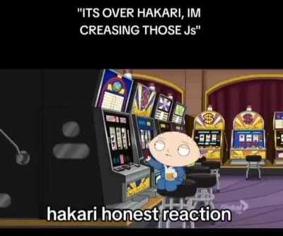 He will wipe those Js on Uraume's face...