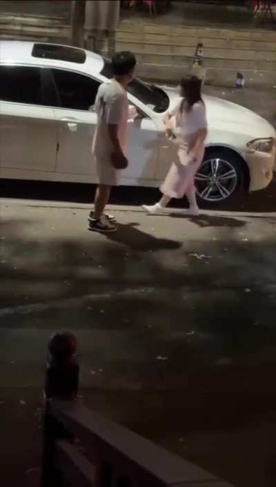 Woman assaults man and situation escalates