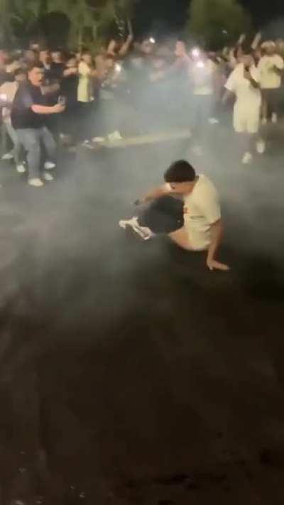 Bro got molested by a car