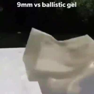 9mm vs ballistic gel