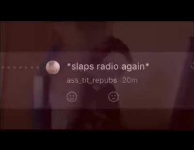 I think the radio is broken