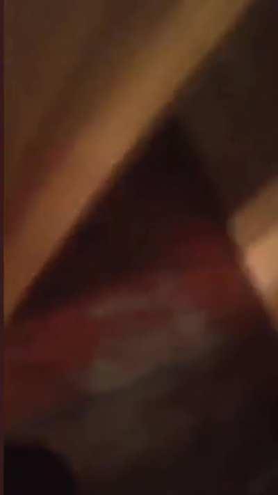 Alleged video of Russian jet engaging in air-to-ground strike, close to civilian homes