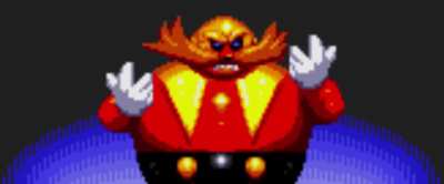 Unused Eggman animation for Knuckles' Chaotix