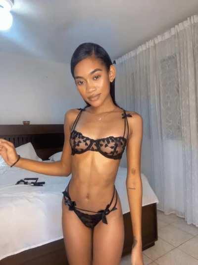 This new lingerie is so sexy on me :)
