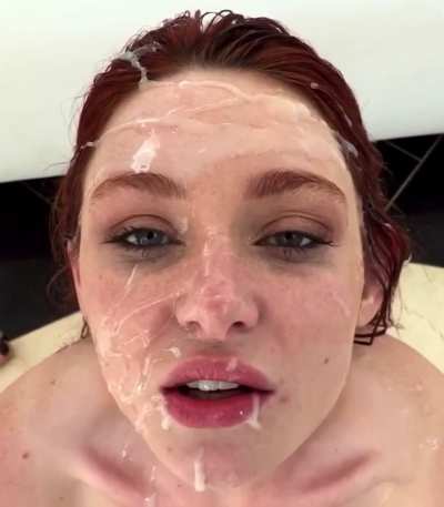 Covering every inch of her face pt. 2