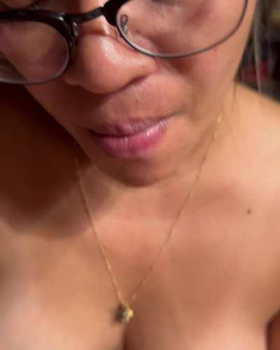 I love swallowing Daddy’s creamy load!