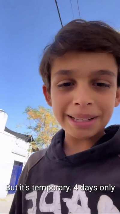 This guy has some good news to tell.