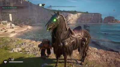 Guess that’s one way to arrive in style?