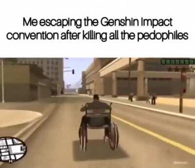 Alguem consegue achar o video original do cj cadeirante fugindo?Se for possivel é claro,obrigado desde já