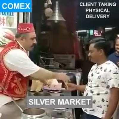 Taking Physical Silver Delivery from COMEX Be Like...