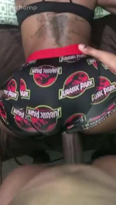 I want to Park this Jurassic Cock in Her 😂😂