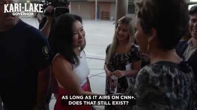 CNN tries to ambush Kari Lake. Backfires bigly.