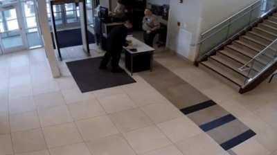 WCGW if I try and make my escape while I'm in court