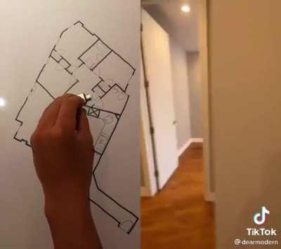 More nightmarish NYC appartement layout! How to get stuff through them hallways?!