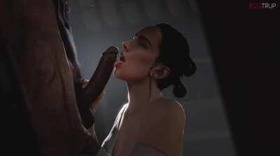Rey Dick Sucking (Fugtrup) [Star Wars]