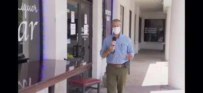 Florida bar owner bans customers wearing facemasks