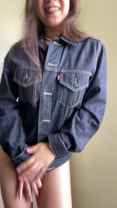 Peek-a-boo! I'll strip for you [OC]