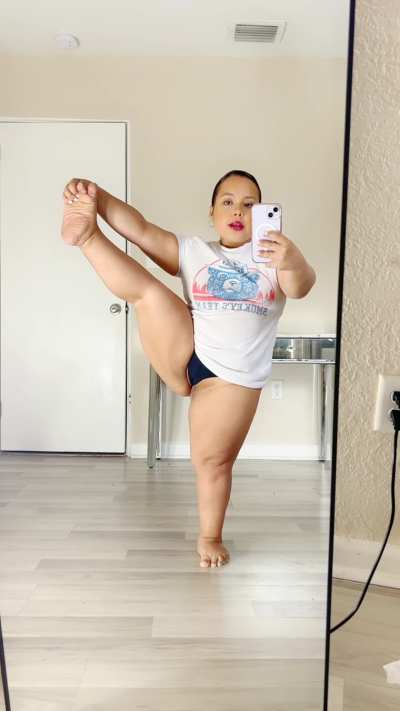 What was the first thing that came to mind when you saw me like this?