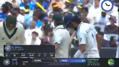 Lyon trolling Rohit ... 