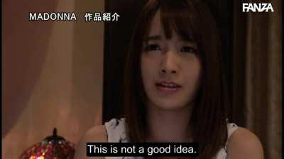 He had to leave his wife at the mercy of his creditor to save his company. | JUL-200: I'm My Giri No Chichi's Maid - Ai Mukai | JAV with English Subtitles | EroJapanese.com