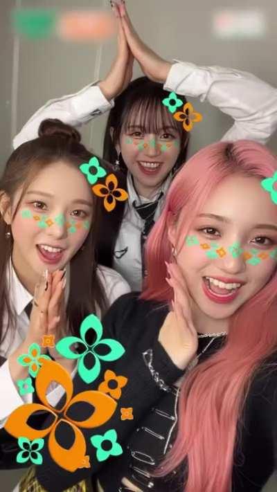 [230319] Yujin, Mashiro & Yeseo AR Filter @ KCON 2023 THAILAND