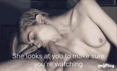 Wouldn’t be able to take my eyes off her