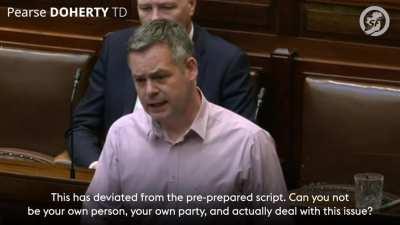 An amendment was snuck in at last second to allow political parties to get a lottery license usually reserved for charities. This just so happens to be what Fianna Fáil tried to do a few months ago but it turned out to be illegal. When asked why this was 