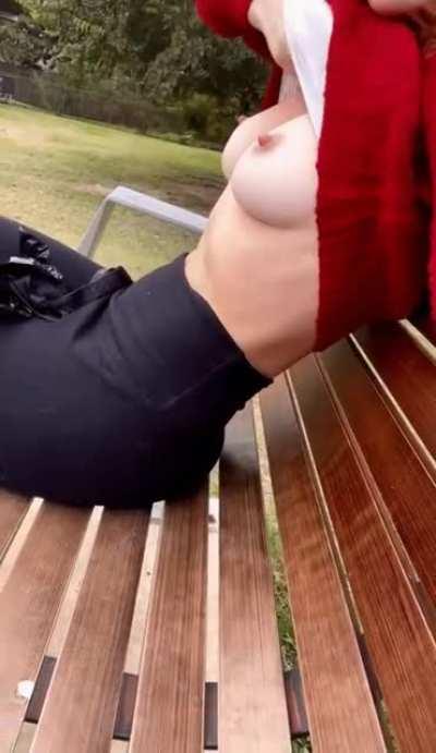 Exposing mysel[f] at the dog park