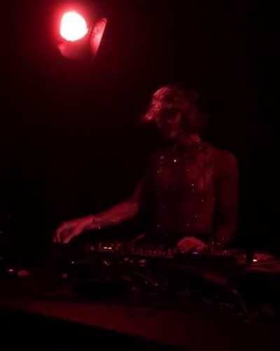 [DISCO] song most likely from the 60’s or 70’s played live by SOPHIE in 2018. “There’s something about you that makes me wanna dance and sing(?)”