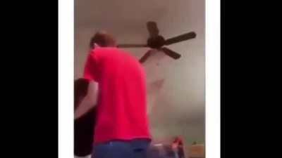 ... to act all gangsta (Mom's not buying it)