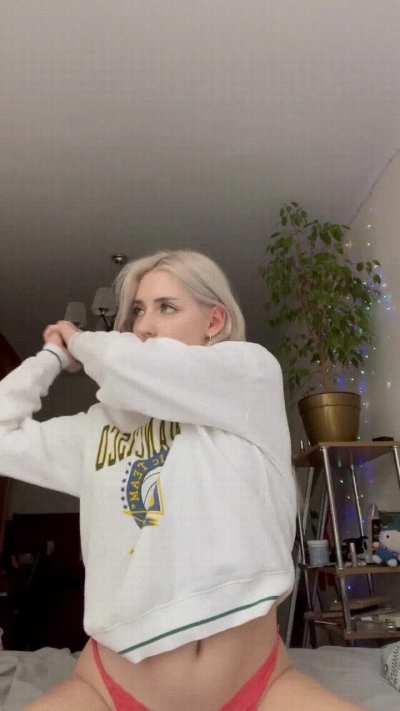 That would be the same in life - to undress in an instant. Really?)