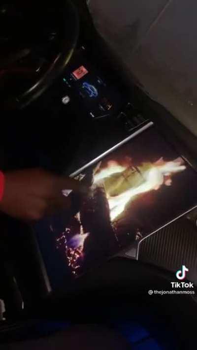 Never been in a Tesla before?