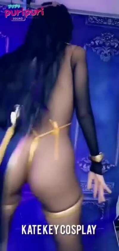 My cape is hiding something delicious! Tharja by Kate Key (self)