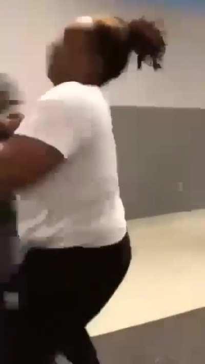 Goofy fight and mf really tried to swing on a teacher 💀
