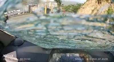 Let me just turn left without checking first