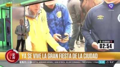 Los hinchas de central son demasiado vivos: